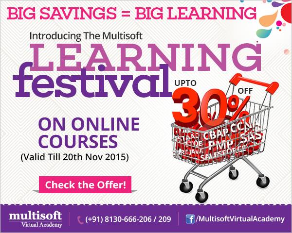 Multisoft Virtual Academy Learning Festival: A perfect treat for your professional quotient