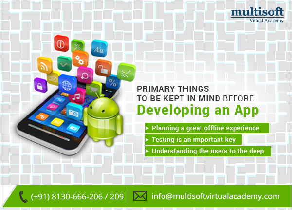 Primary Things to be Kept in Mind Before Developing an App