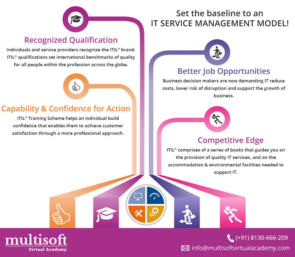 Set the baseline to an IT Service Management Model!