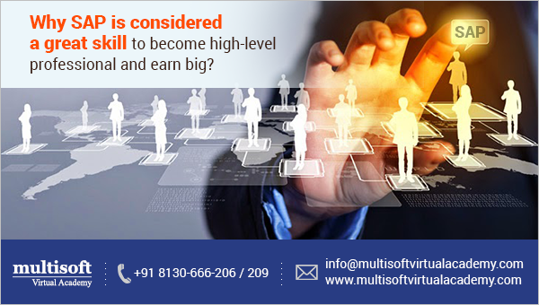 Why SAP is considered a great skill to become high-level professional and earn big?