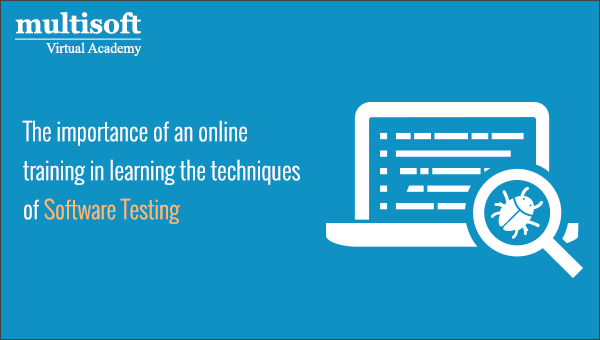 The importance of an online training in learning the techniques of software testing