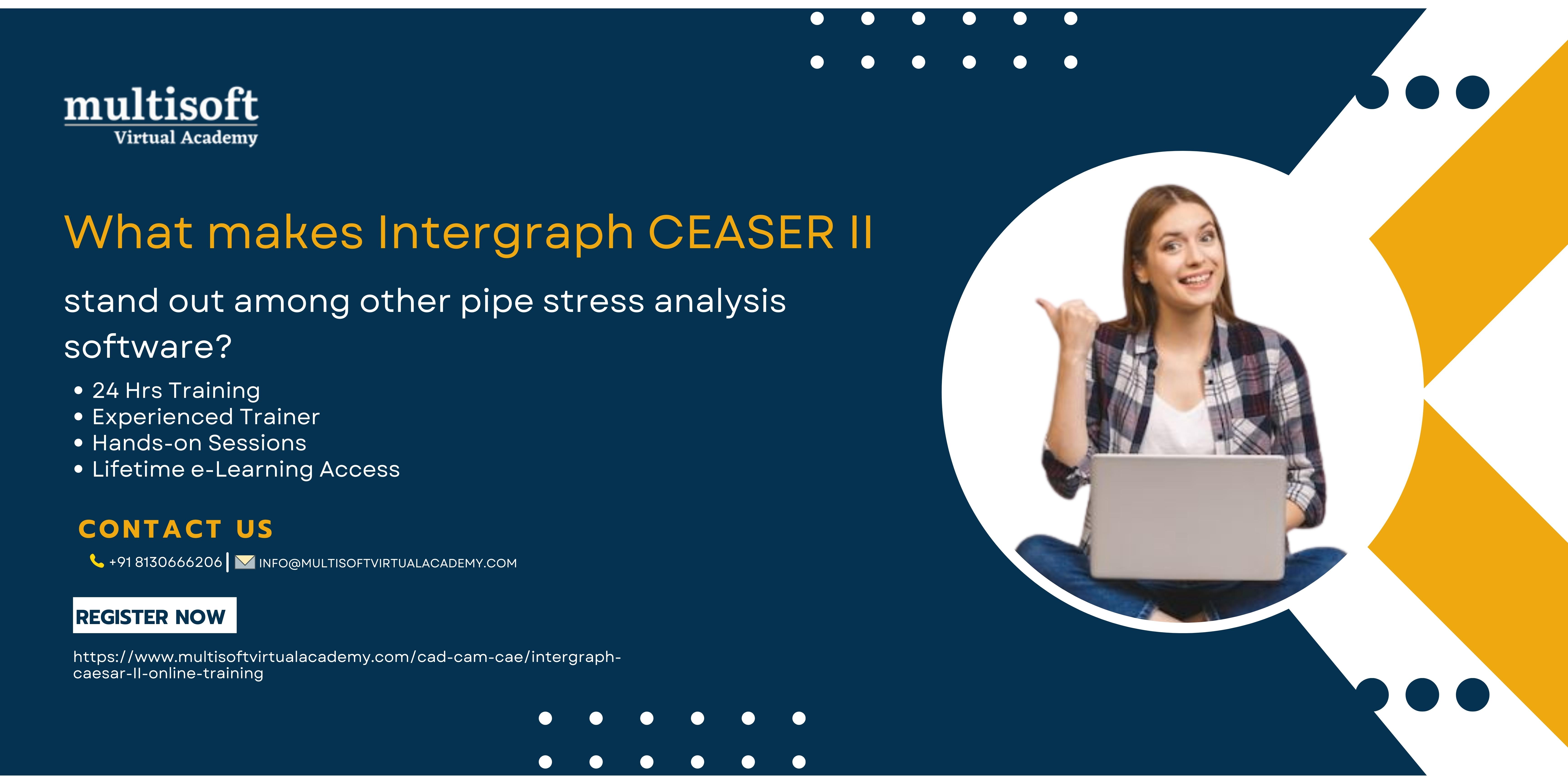 What makes Intergraph CEASER II stand out among other pipe stress analysis software?