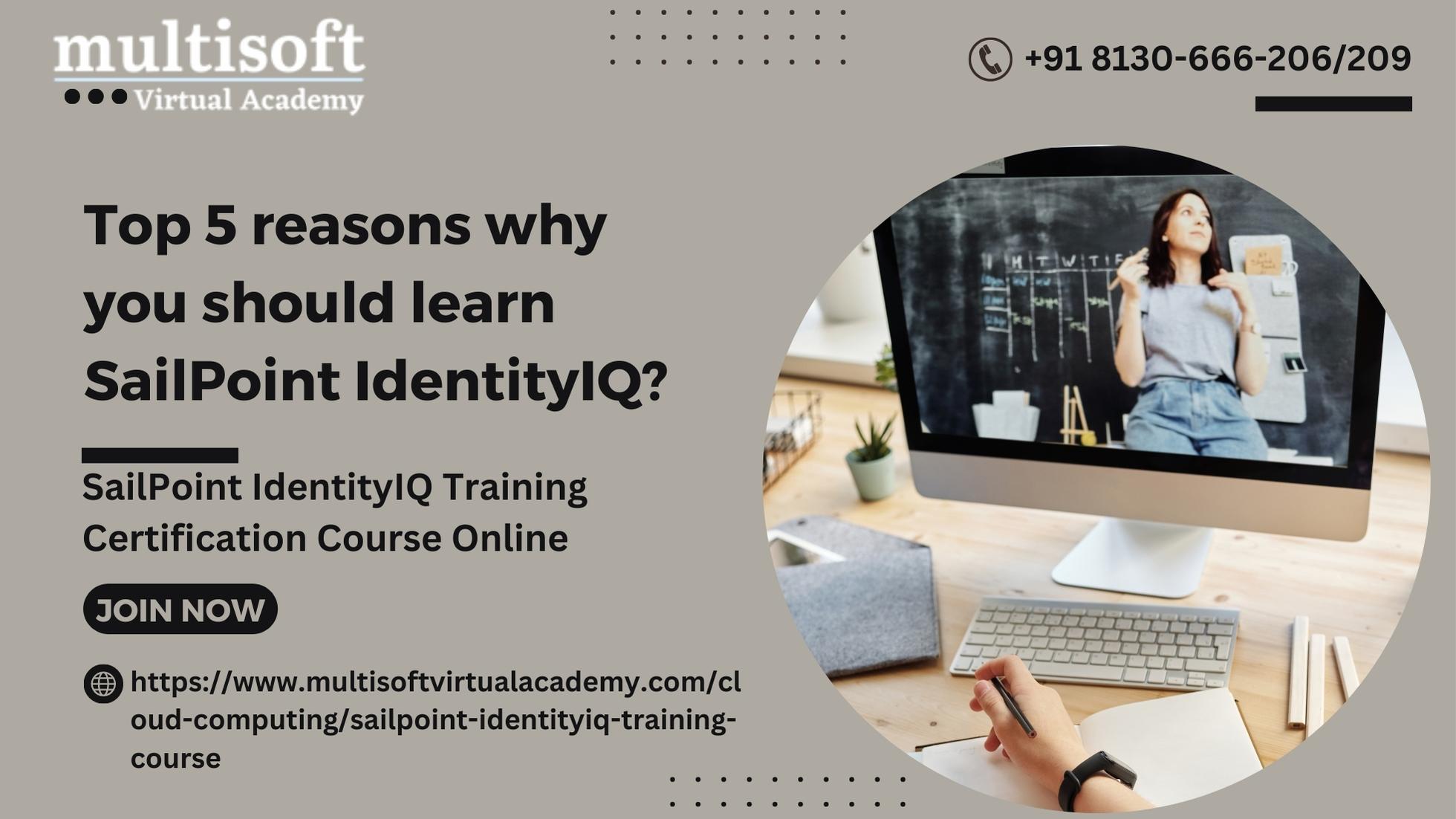 Top 5 reasons why you should learn SailPoint IdentityIQ?