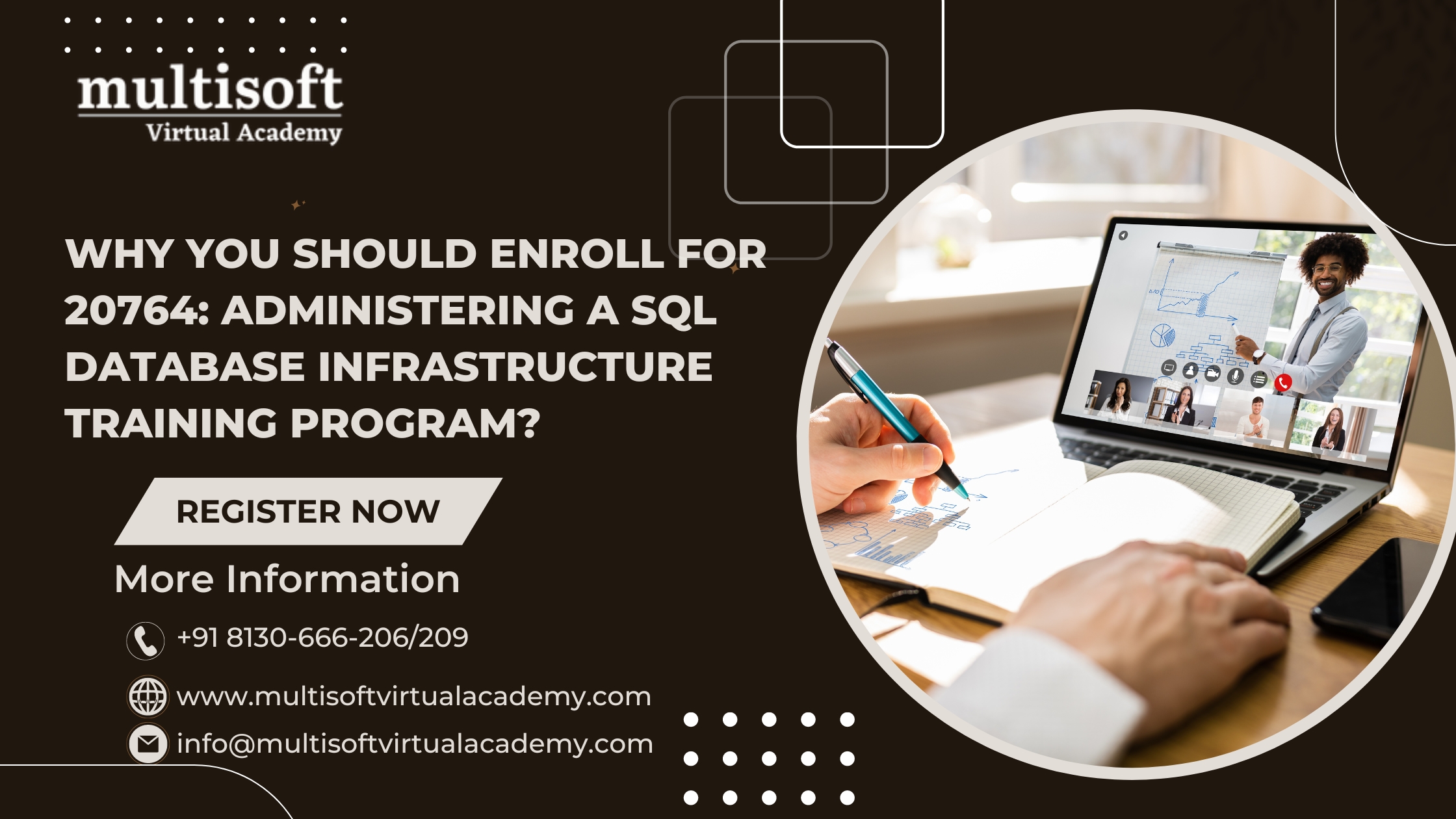 Why you should enroll for 20764: Administering a SQL Database Infrastructure training program?