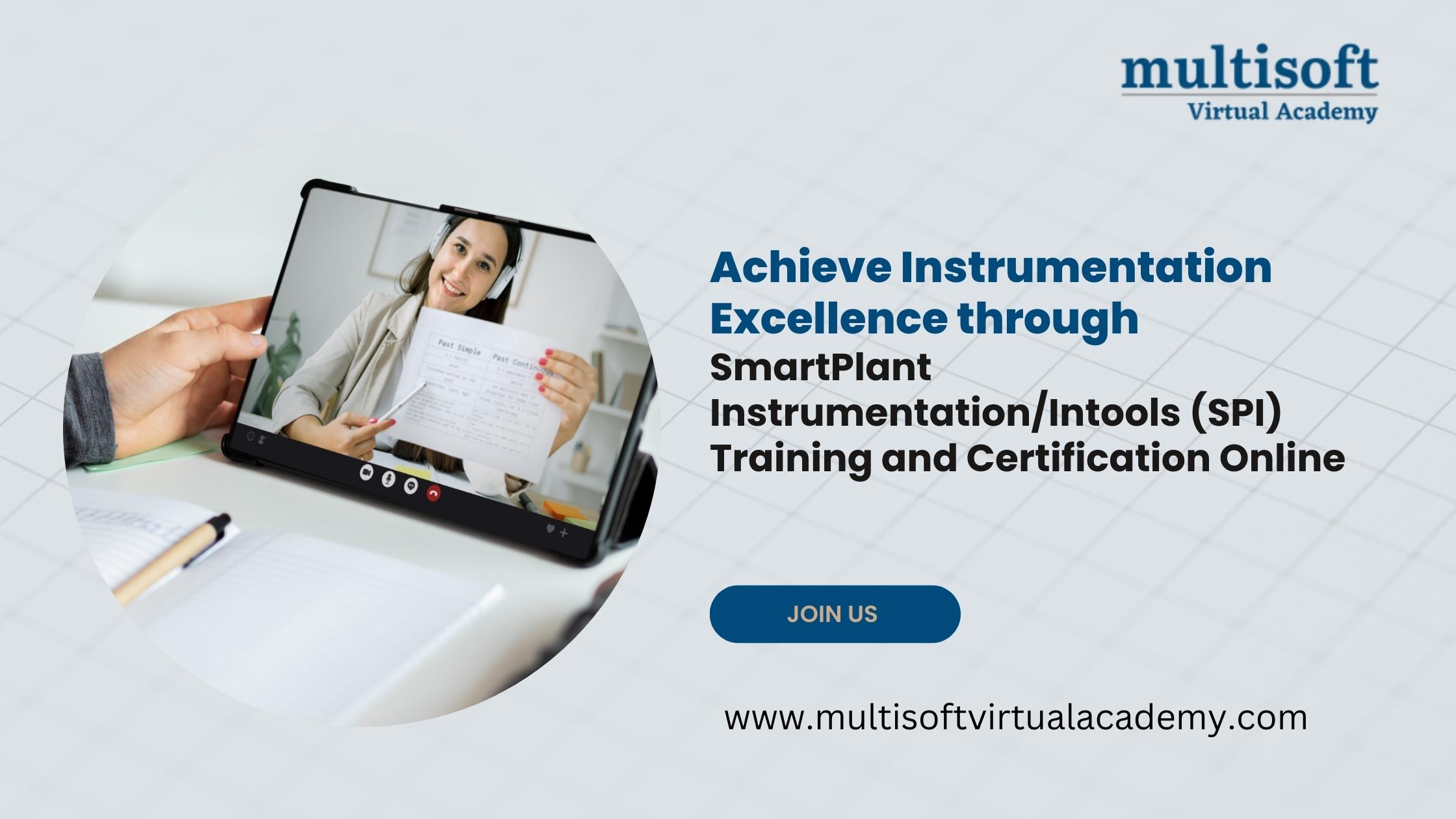 <strong>Achieve Instrumentation Excellence through SmartPlant Instrumentation/Intools (SPI) Trainingand Certification Online</strong>